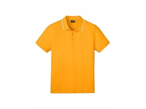 B.P.C koszulka męska polo musztardowa żółta r.L