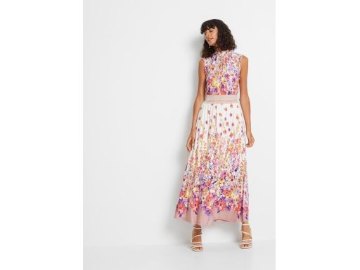 B.P.C długa sukienka z nadrukiem r.40/42