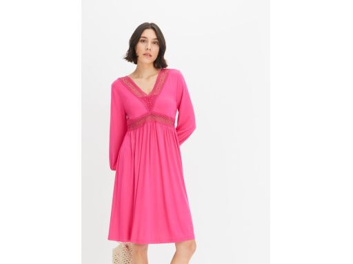 B.P.C sukienka różowa z koronką r.32/34