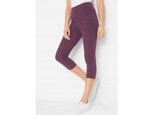 B.P.C legginsy rybaczki 3/4 fioletowe ^56/58