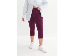 B.P.C legginsy rybaczki 3/4 fioletowe ^56/58