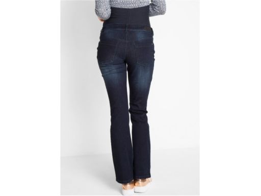 B.P.C ciążowe jeansy ciemne bootcut r.50