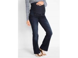 B.P.C ciążowe jeansy ciemne bootcut r.50