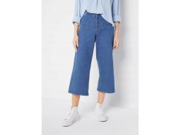 B.P.C jeansy 3/4 z guzikami 46.
