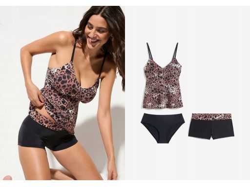 B.P.C tankini w panterkę (3 części) ^48