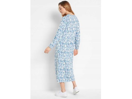 B.P.C długa sukienka w kwiaty 36/38.