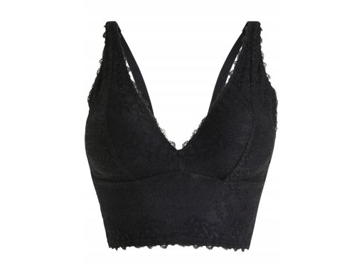B.P.C biustonosz koronkowy top czarny ^34