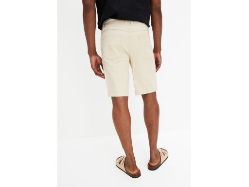 B.P.C spodenki bermudy jeans męskie beżowe ^56
