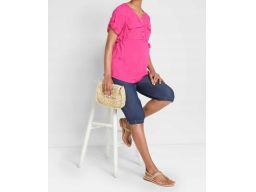 B.P.C spodnie jeansowe 3/4 rybaczki 40.