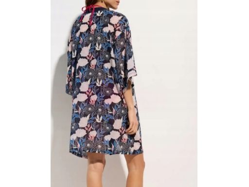 B.P.C tunika narzutka plażowa kimono we wzory r.48/50
