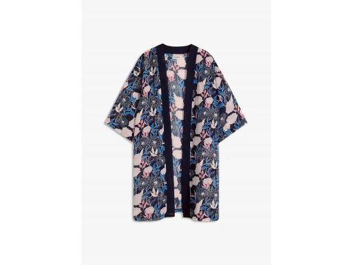 B.P.C tunika narzutka plażowa kimono we wzory r.48/50