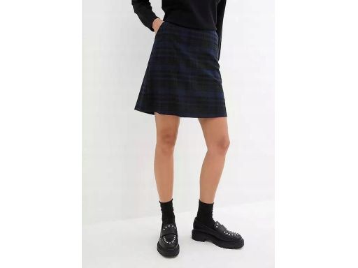 B.P.C spódniczka granatowa w kratę r.50