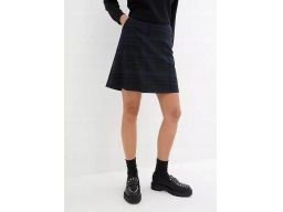 B.P.C spódniczka granatowa w kratę r.50