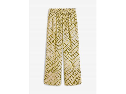 B.P.C spodnie beżowo- zielone wygodne ^48