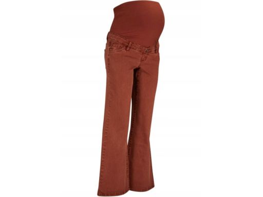 B.P.C spodnie ciążowe kasztanowe r.34