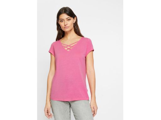 B.P.C bluzka t-shirt matowy róż ^36/38