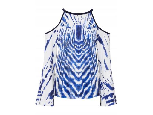 B.P.C bluzka z nadrukiem odkryte ramiona r.36/38