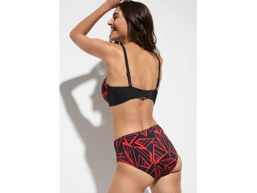 B.P.C bikini typu minimizer czarno-czerwone ^42(80D)