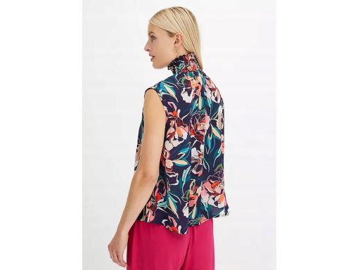 B.P.C bluzka kolorowa ze stójką ^46