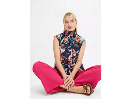 B.P.C bluzka kolorowa ze stójką ^46