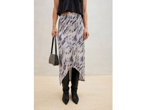 B.P.C asymetryczna spódnica we wzory 48/50.