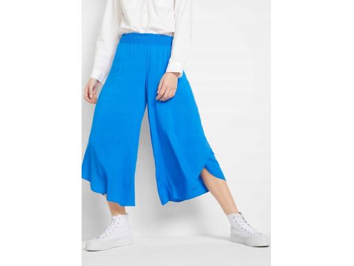 B.P.C spodnie kuloty z wiskozy szafirowe 52.