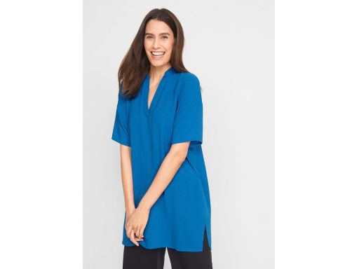 B.P.C długa szafirowa tunika koszulowa ^40