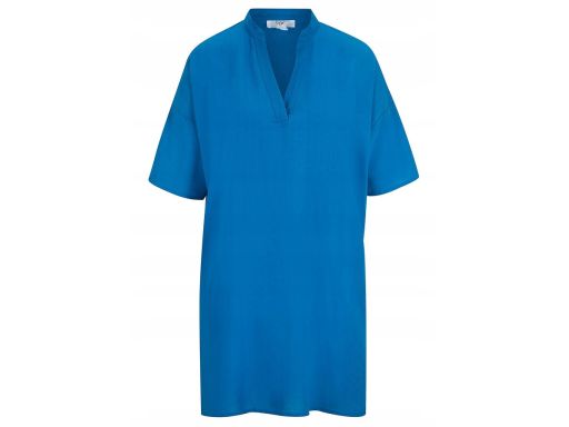 B.P.C długa szafirowa tunika koszulowa ^40