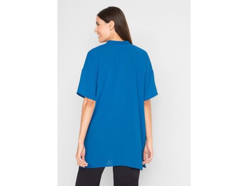 B.P.C długa szafirowa tunika koszulowa ^40