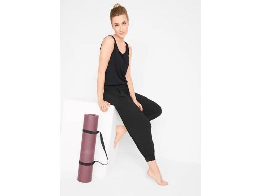 B.P.C kombinezon 3/4 na ramiączka czarny r.36/38