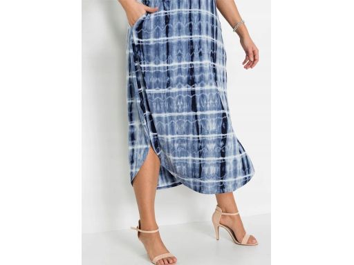 B.P.C sukienka dżersejowa z nadrukiem długa r.36/38