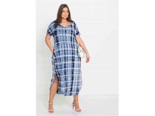 B.P.C sukienka dżersejowa z nadrukiem długa r.36/38