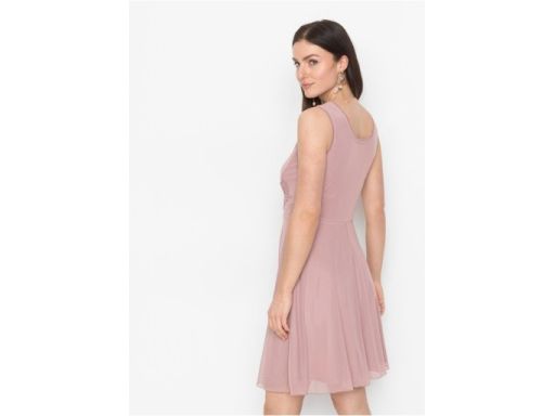 AD9118 siatkowa sukienka różowa r.36/38