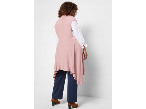 B.P.C kamizelka dzianinowa oversize róż ^44/46