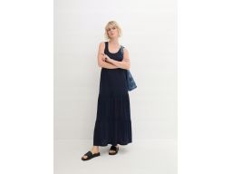 B.P.C granatowa sukienka maxi ^44/46