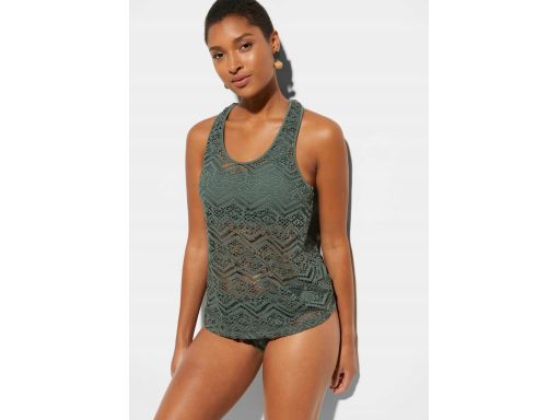 B.P.C tankini oliwkowe ażurowe ^48