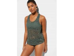 B.P.C tankini oliwkowe ażurowe ^48