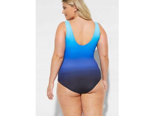 B.P.C kostium jednoczęściowy ombre niebieski silnie modelujący ^44