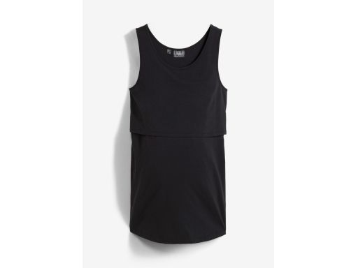 B.P.C top ciążowy i do karmienia czarny 52/54.