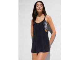 B.P.C tankini 2w1 czarne w budowanym topem ^40