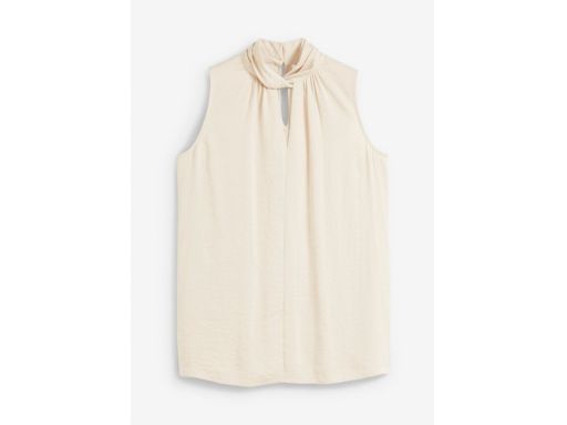 B.P.C top satynowy złoty beż 50.