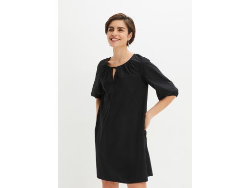 B.P.C sukienka czarna ze sznurowaniem r.44