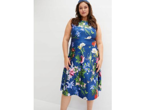 B.P.C sukienka niebieska w kwiaty r.36/38