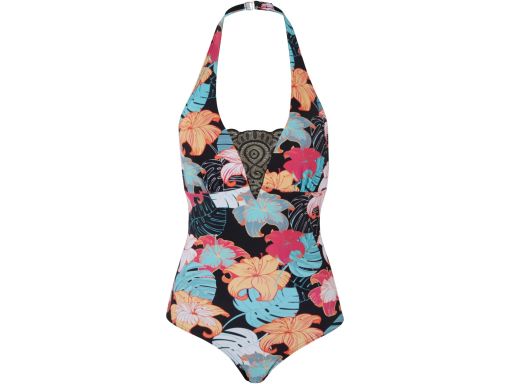 B.P.C kostium kąpielowy shape z koronką w kwiaty 40