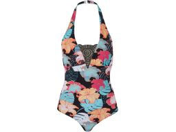 B.P.C kostium kąpielowy shape z koronką w kwiaty 40