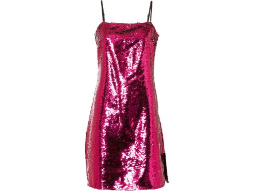 B.P.C sukienka błyszcząca cekiny dwustronne ^42