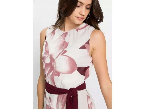 B.P.C sukienka szyfonowa asymetryczna ^50