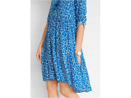 B.P.C sukienka wiskozowa nadruk r.36