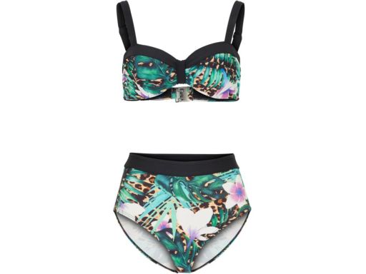B.P.C bikini z efektownym nadrukiem 40 (80C).