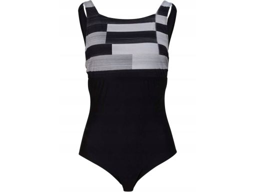 AE5196 Kostium kąpielowy modelujący czarny ^42
